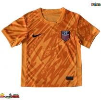 Camisa de Futebol Estados Unidos Goleiro Equipamento Secundário Copa America 2024 Manga Curta